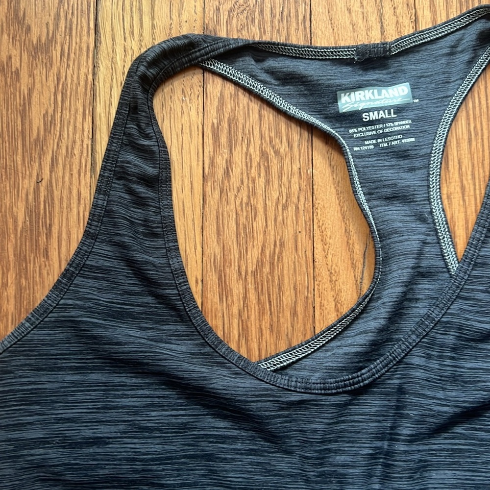Kirkland Stretch Racerback Workout Top - Picture 2 of 4